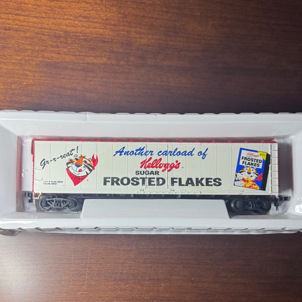 AHM Kellogg's Frosted Flakes Tony the Tiger HO Scale Box Car Model Train (NEW)
